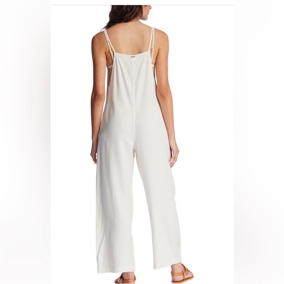 NWT Billabong Beach Cruiser Overalls ~ Ivory XS - Picture 2 of 4